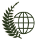 LAIFS emblem: a fern frond beside a globe